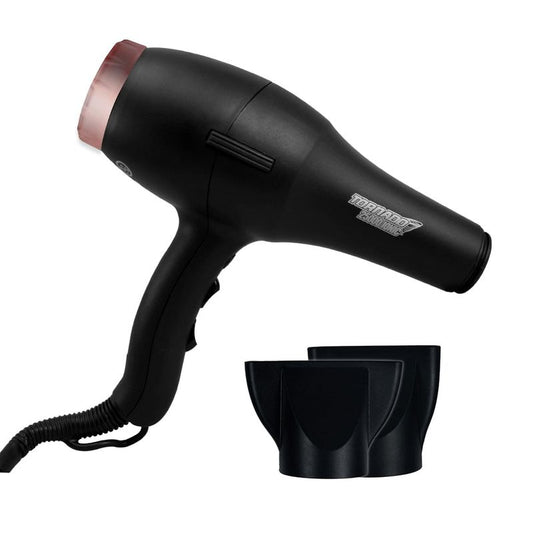 Secadora Profesional Tornado 25000 Ionic Negro Y Rose Gold