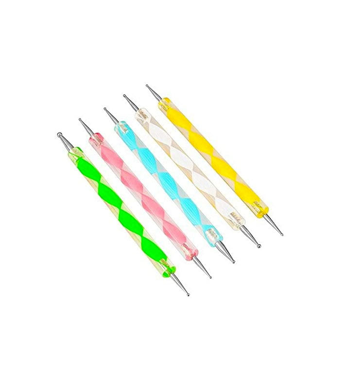 PUNZÓN DE DOBLE PUNTA PARA DECORACIÓN DE UÑAS