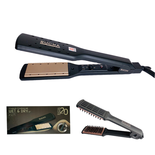 PLANCHA PARA CABELLO RUCHA WET & DRY
