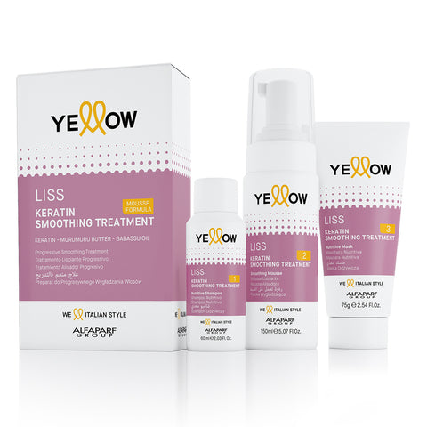 YELLOW LISS KERATIN SMOOTHING TREATMENT